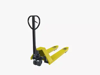 Hand Forklift Low-poly 3D model