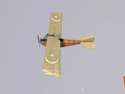 Albatros C3 3D model by kupproduction