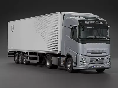 2025 Volvo FH Aero Gas Powered Globetrotter 3D model
