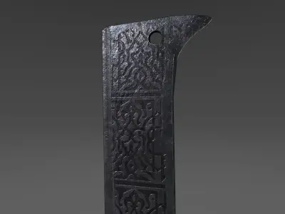 Assault Cleaver Low-poly 3D model
