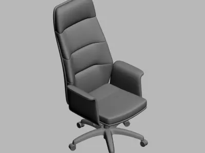 office chair 15 3D model