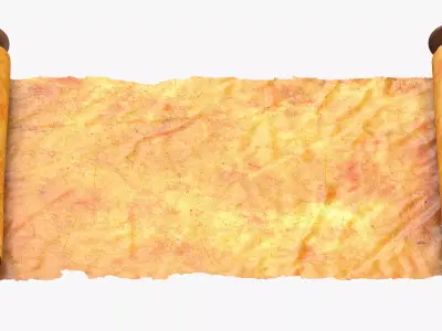 Scroll Open 02 3D model