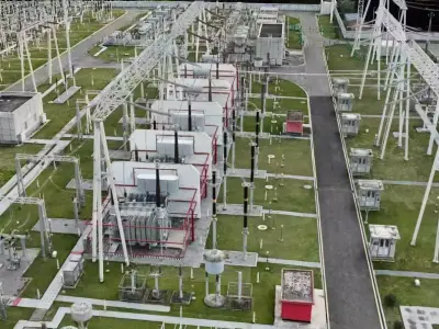 500kV Electrical power substation Gaussian splatting 3D model
