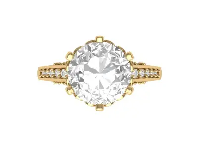 Wedding Ring  3D print model 231