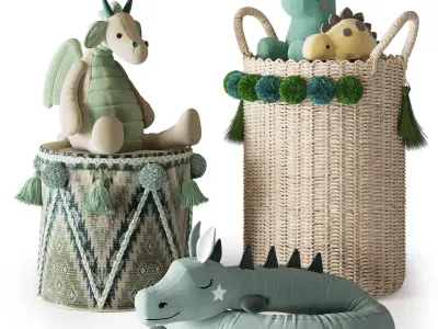 Kids Room Decor 141 3D model