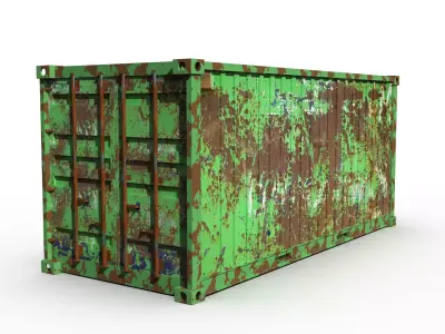Container  3D model purchase