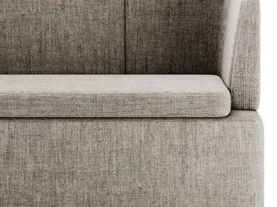 KAIVA Sectional modular sofa KAV6 KAV3 by MDD 3D model