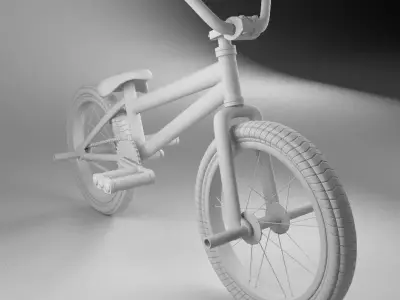  BMX bike 3D model