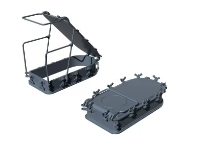 deck hatch 3D print model