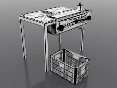 Basket Test Machine 3D model