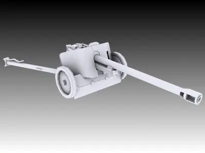 Pak 38 3D model
