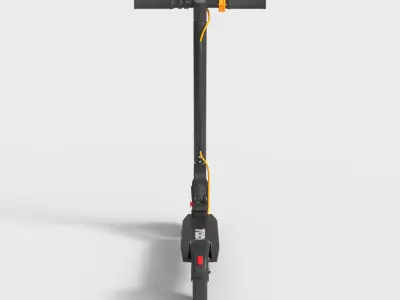 FOLDABLE ELECTRIC SCOOTER Low-poly 3D model
