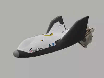 X-38 Crew Return Vehicle 3D model