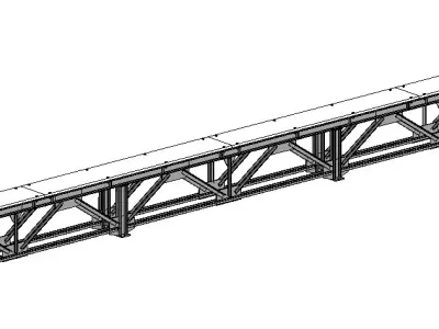 Rack for measuring the curvature of rolled products Free 3D model