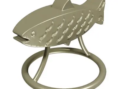 Elegant Showpiece Low-poly 3D model