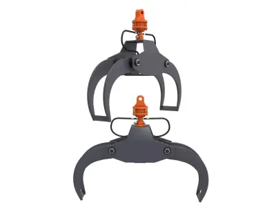 forest crane  3D model