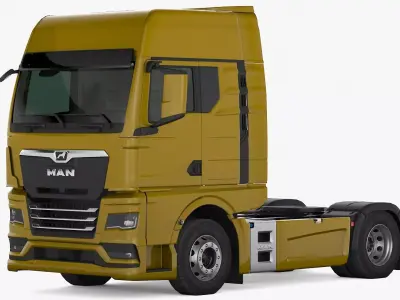 Man TGX 2021 3D model purchase