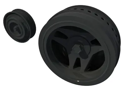 Engine Part V4 3D model