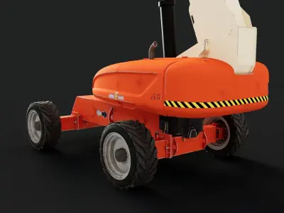 Telescopic Boom Lift 3D model