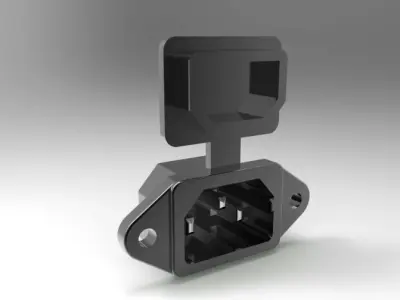 Power Socket Free 3D model