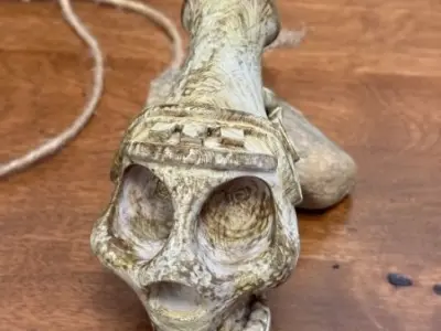 Death Whistle stl 3D print model