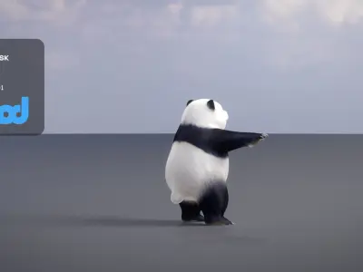 Panda 3D model buy