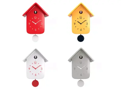 QQ CUCKOO CLOCK by Guzzini 3D model