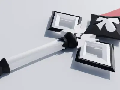 Sword - Allbotars Low-poly 3D model
