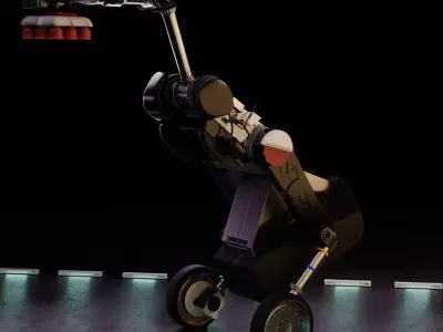 Boston Dynamics Handle 3D model