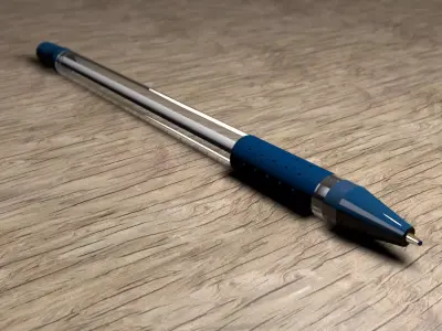 School Pen Free 3D model