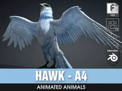 Hawk-A4 3D model