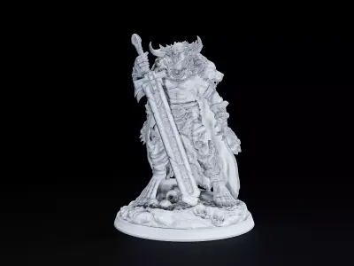 tanarukk warrior v2 3D print model
