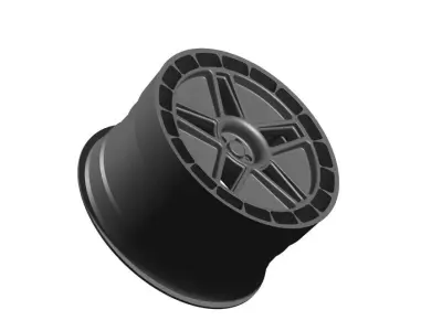 Fifteen52 Turbomac Rim V3 Low-poly 3D model
