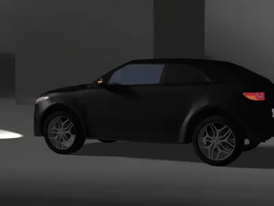 Range Rover Evoque Convertible Free 3D model