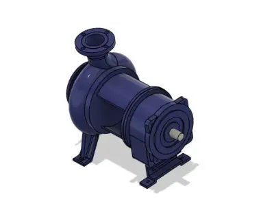 Centrifugal Pump 3D model buy