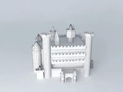 THE CASTLE OF THE TALE Free 3D model