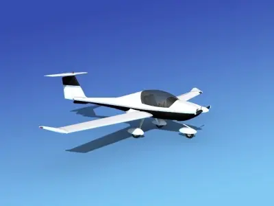 Daimond DA-20 Katana V10 3D model