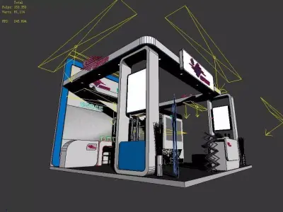 Exhibition - Area -6X6-3DMAX2012-06 3D model