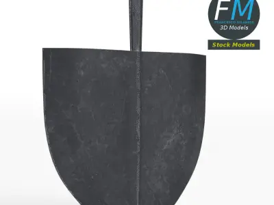 Shovel 3D model buy