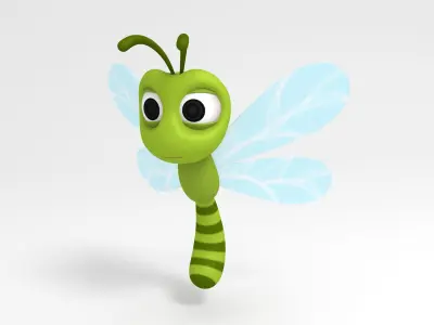 Dragonfly 3D model