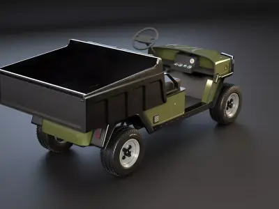 UTV Farm Cart 3D model