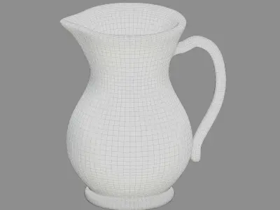  Moroccan water pitcher  3D model