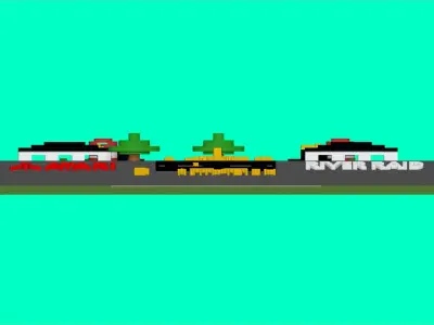 River Raid atari classics 3D print model