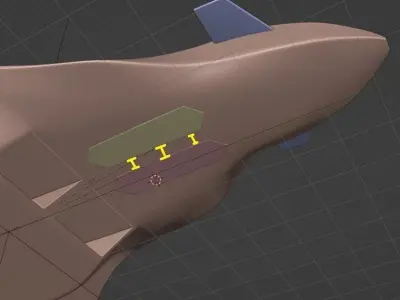 space aircraft 3D model