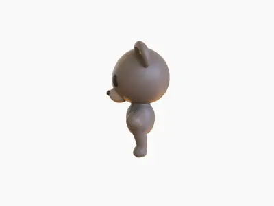 Little animal cute - Rat cute - Character012 Low-poly 3D model