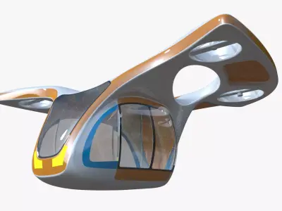 Passenger drone II 3D model