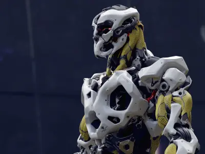 Sci-fi Robot 3D model buy