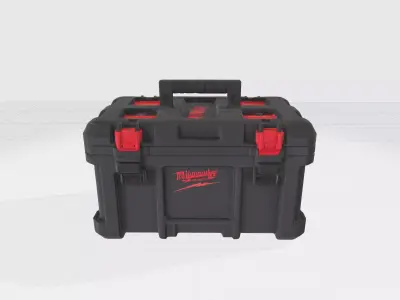 milwaukee packout box 3D model
