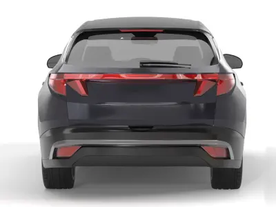 Generic SUV 04 3D model