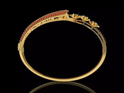 Art Deco Bracelet 30 3D print model